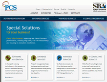 Tablet Screenshot of pcservicesinc.com